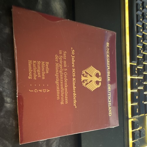 Brd gedenkmünzen satz - 10, dm