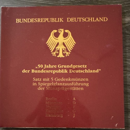 Gedenkmünzen satz 1999 - dm,