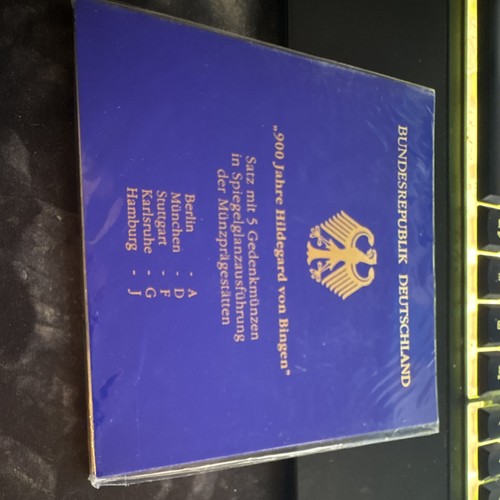 Gedenkmünzen satz 5x - dm,