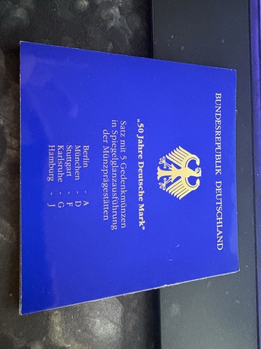 Gedenkmünzen satz 1998 - 10,